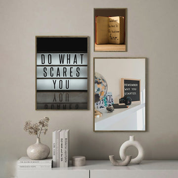 Perfectly Designed Wall Art to Motivate you Everyday | 3-Panel Wall Art