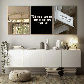Work Hard | Motivational Wall Art