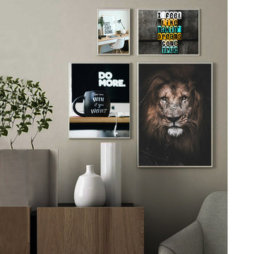 Do More | 4-Panel Motivational Wall Art
