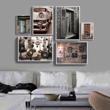 Experience the Vintage | Classy Full Wall Art Setup