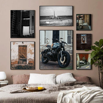 Artistic Vintage Love | Creative Complete 7-Panel Wall Art