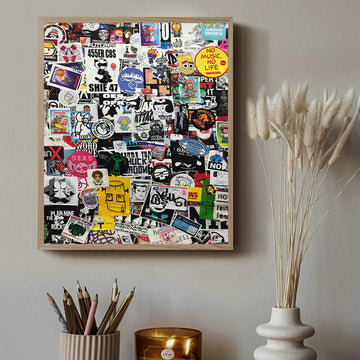 Stickers Around my World | Creative Wall Art