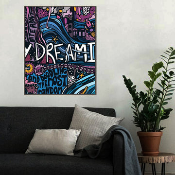 Dream It | Graffiti Wall Art
