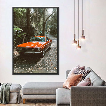Old School Car | Vintage Wall Art