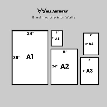 Perfectly Designed Liquid Abstract Wall | 6-Piece Beautiful Abstract Wall Art
