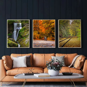 Ethnic View of a Forest | Nature Wall Art