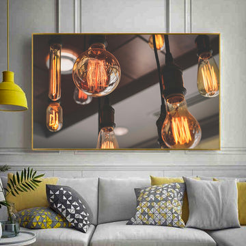 Creative Ceiling Lights | Wall Painting