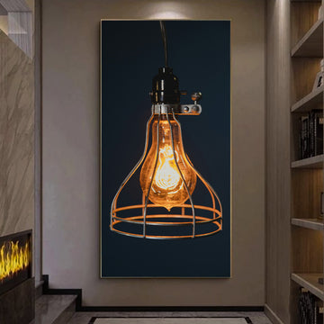 AI Generated HD Dark Light | Creative Wall Art
