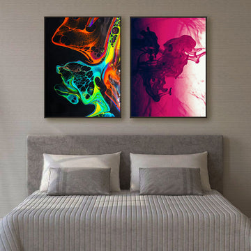 Aesthetically Designed Liquid Abstract | Wall Art