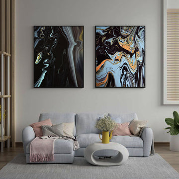 State of the Art Liquid Abstract | Premium HD Print on Acrylic Base | Impressive Wall Art