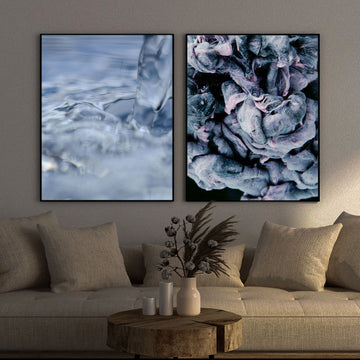 Liquid Abstract Iconic View | Elegant Wall Art