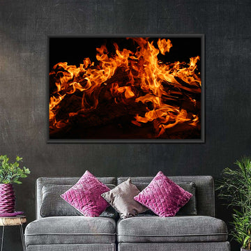 Artistic Fire | Cozy Wall Art