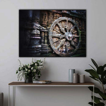 Wheel of Konark | Vintage Wall Art