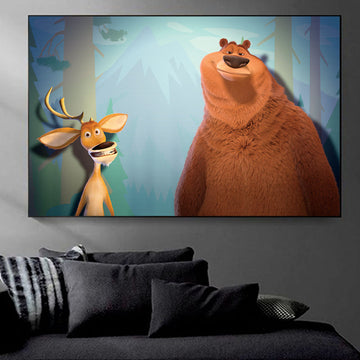 Open Season 3 | Ponyo Adventure | Cartoon Wall Painting