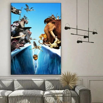 Ice Age: Continental Drift | Cartoon Wall Design