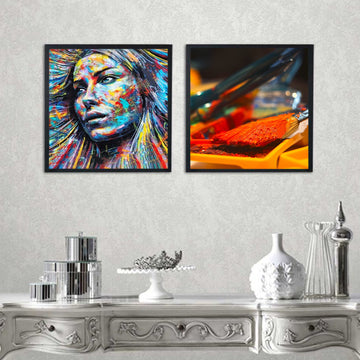 Creative Graffiti | 2-Piece Wall Art