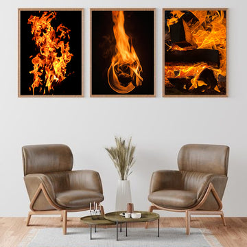 Fire and Flames | Creative Wall Art
