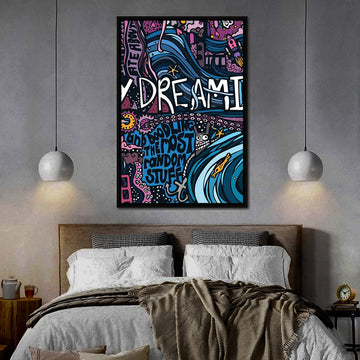 Dream It | Wall Graffiti Art