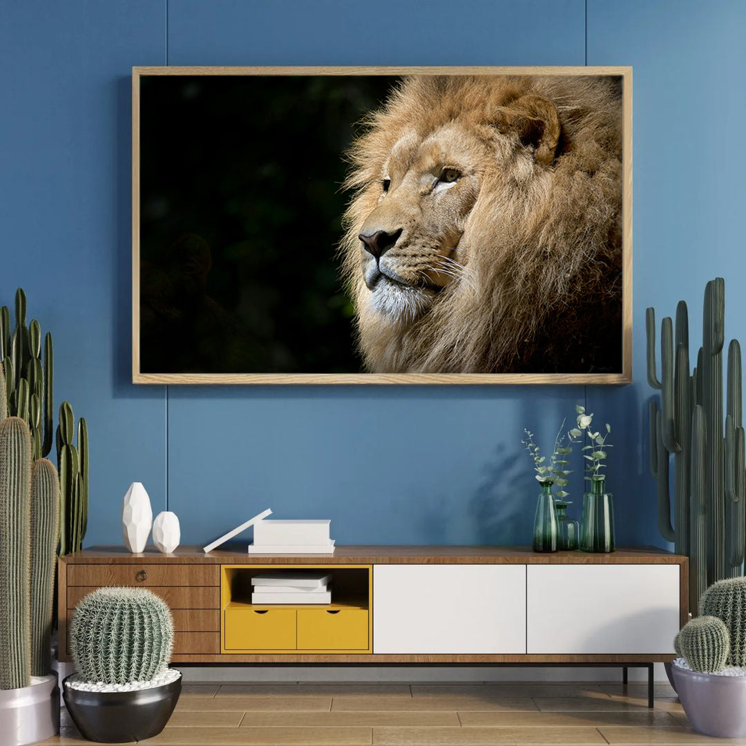 Lion The King of Jungle | Inspirational Wall Art
