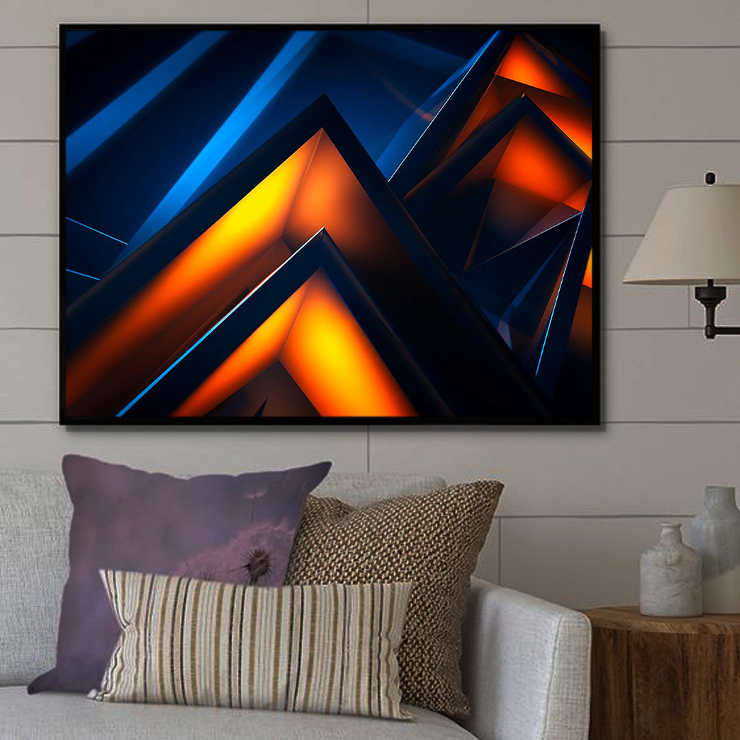 Abstract Shapes Art | Wall Art