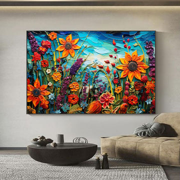 3D Flowers | Handmade Wall Art