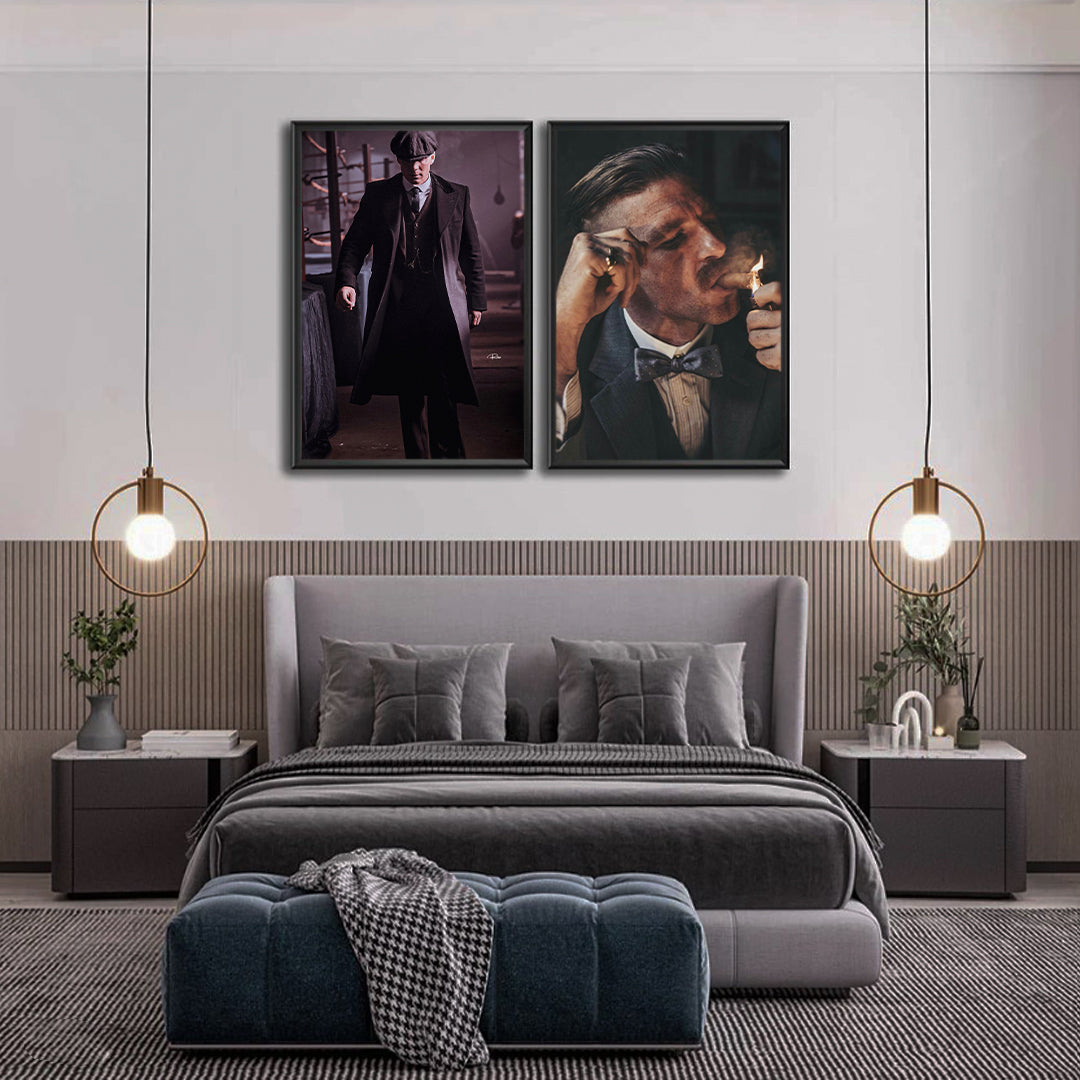 Charismatic Peaky Blinders | TV Series Wall Art