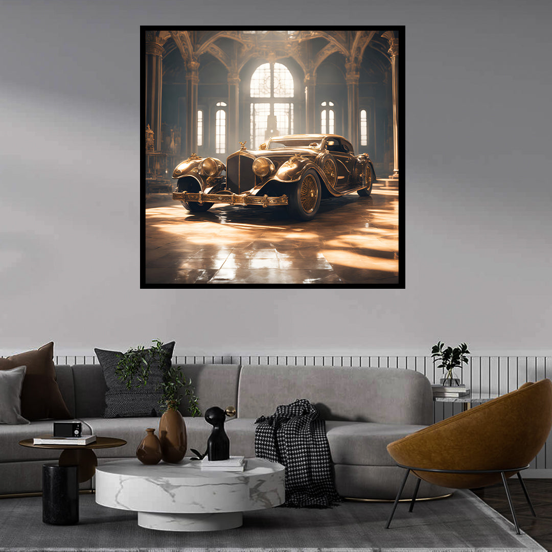 Inspired Vintage Car | Aesthetic Wall Art