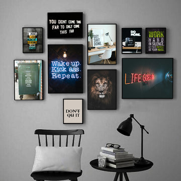 Life Goes On | Complete Motivational Wall Art