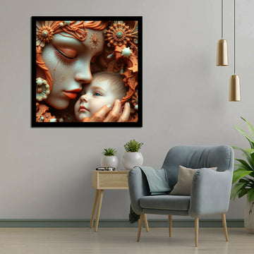 AI Generated Mother's Love | Beautiful Wall Art