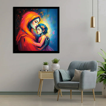 Beautiful Art for a Mother | Creative AI Wall Art