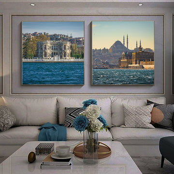 Iconic View of Istanbul City | Imaginative Wall Art